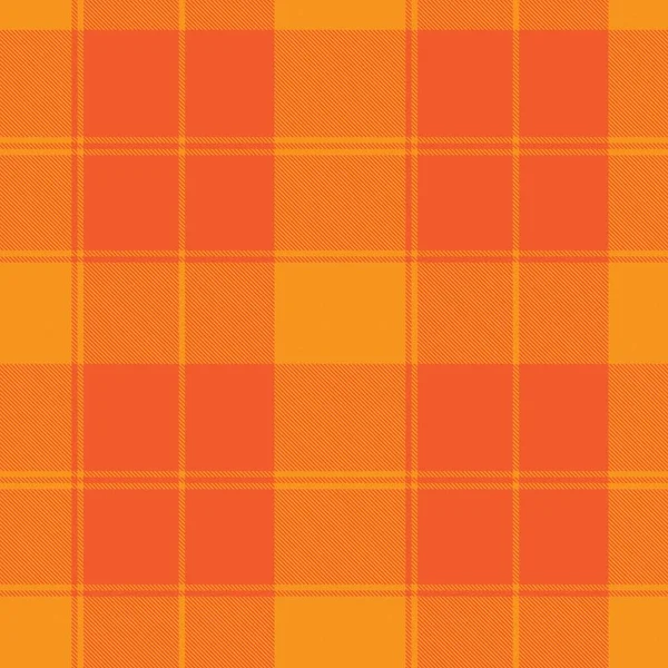 Orange Asymétrique Plaid Motif Sans Couture Texturé Adapté Pour Les — Image vectorielle