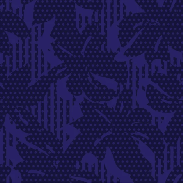 Moda tekstil ve grafikleri için çizgili arkaplanı olan mavi çiçekli tropikal dikişsiz desen