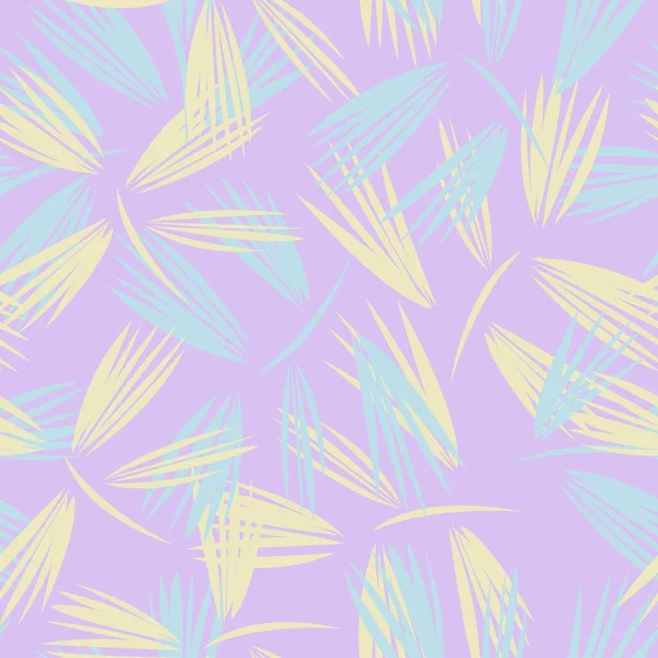 Pastel Floral Pinceladas Sin Costuras Patrón Fondo Para Estampados Moda — Vector de stock