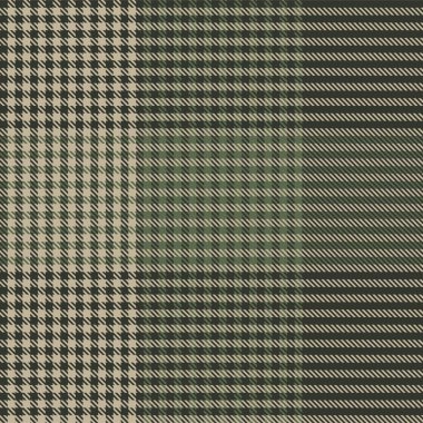 Moda tekstil ve grafikleri için uygun yeşil asimetrik desenli dikişsiz desen