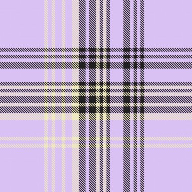 Mor Asimetrik Ekose desenli, moda tekstil ve grafikleri için uygun.