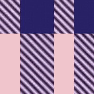 Moda tekstil ve grafikleri için uygun Pembe Donanma Asimetrik Ekose desenli kusursuz desen