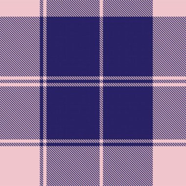 Moda tekstil ve grafikleri için uygun Pembe Donanma Asimetrik Ekose desenli kusursuz desen