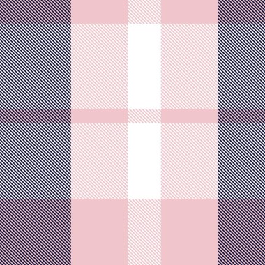 Moda tekstil ve grafikleri için uygun Pembe Donanma Asimetrik Ekose desenli kusursuz desen