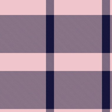 Moda tekstil ve grafikleri için uygun Pembe Donanma Asimetrik Ekose desenli kusursuz desen