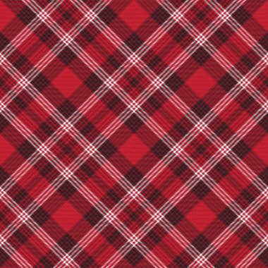 Kırmızı Sembol Ekose Tartan desenli Moda tekstil ve grafikleri için uygun kusursuz desen tasarımı