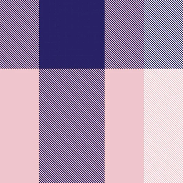 Moda tekstil ve grafikleri için uygun Pembe Donanma Asimetrik Ekose desenli kusursuz desen