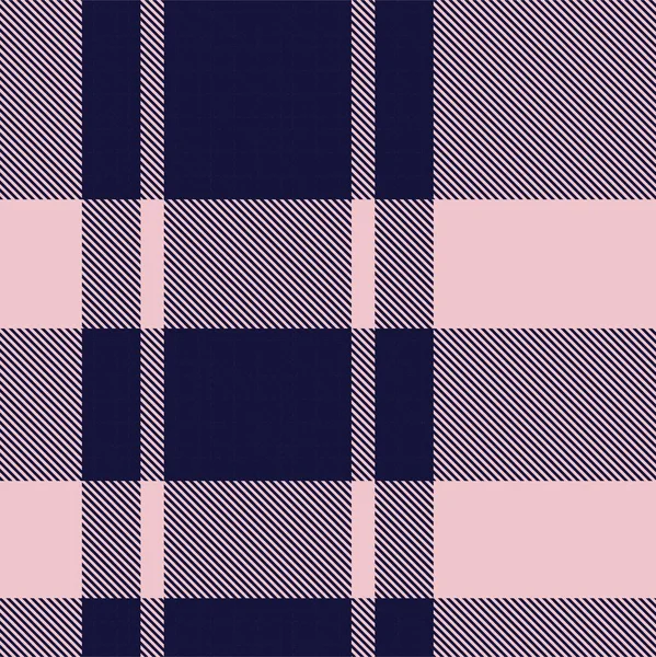 Moda tekstil ve grafikleri için uygun Pembe Donanma Asimetrik Ekose desenli kusursuz desen