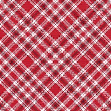 Kırmızı Sembol Ekose Tartan desenli Moda tekstil ve grafikleri için uygun kusursuz desen tasarımı