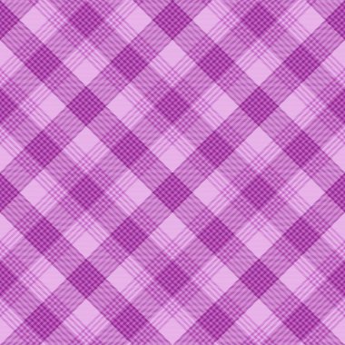 Mor Sembol Ekoseli Tartan Moda tekstil ve grafikleri için uygun desensiz desen tasarımı