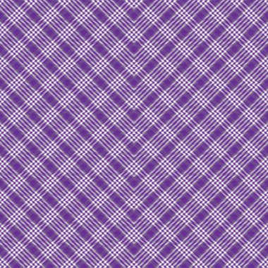 Mor Sembol Ekoseli Tartan Moda tekstil ve grafikleri için uygun desensiz desen tasarımı