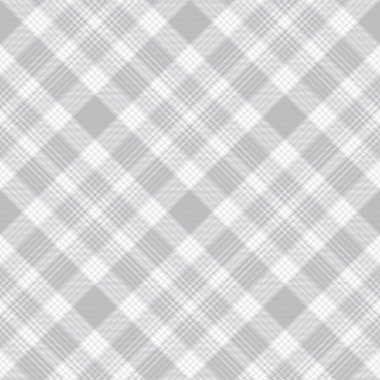 Beyaz Sembol Ekose Tartan desenli Moda tekstil ve grafikleri için uygun kusursuz desen tasarımı