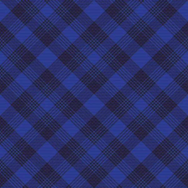 Blue Chevron Plaid Tartan Strutturato Design Senza Cuciture Adatto Tessuti — Vettoriale Stock