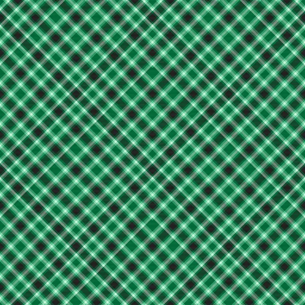 Green Chevron Plaid Tartan Textured Naadloos Patroon Ontwerp Geschikt Voor — Stockvector