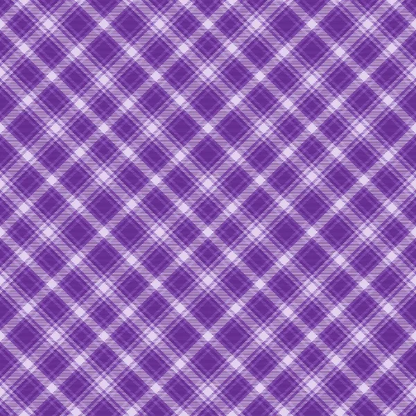 Фиолетовый Chevron Plaid Tartan Текстурированный Дизайн Бесшовный Шаблон Подходит Моды — стоковый вектор