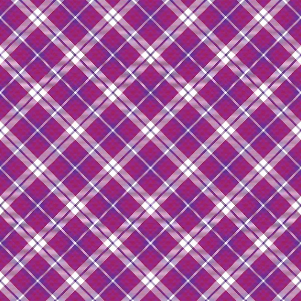 Chevron Roxo Xadrez Tartan Texturizado Design Padrão Sem Costura Adequado — Vetor de Stock