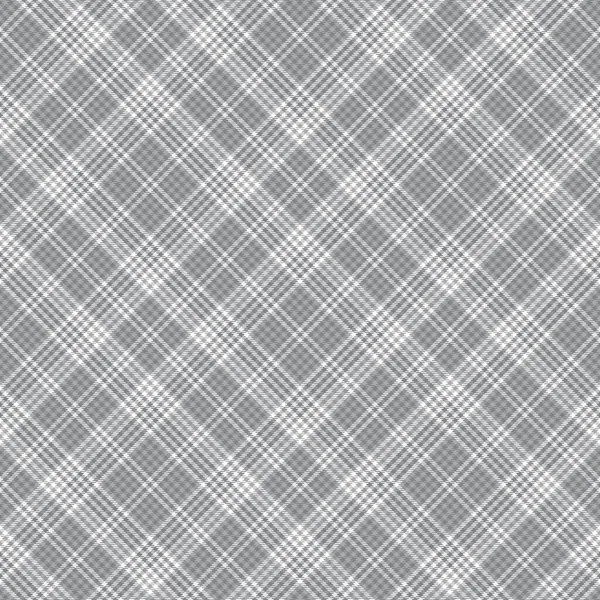 Fehér Chevron Plaid Tartan Texturált Varrat Nélküli Minta Design Alkalmas — Stock Vector