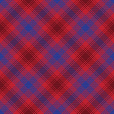 Kırmızı Donanma Sembol 'ü Ekose Tartan. Moda tekstil ve grafikleri için uygun desensiz desen tasarımı.