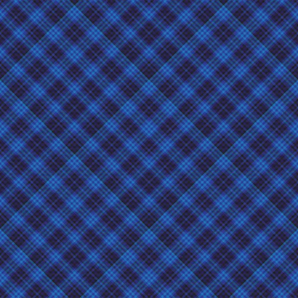 Blue Chevron Plaid Tartan Texturovaný Bezešvý Vzor Design Vhodný Pro — Stockový vektor