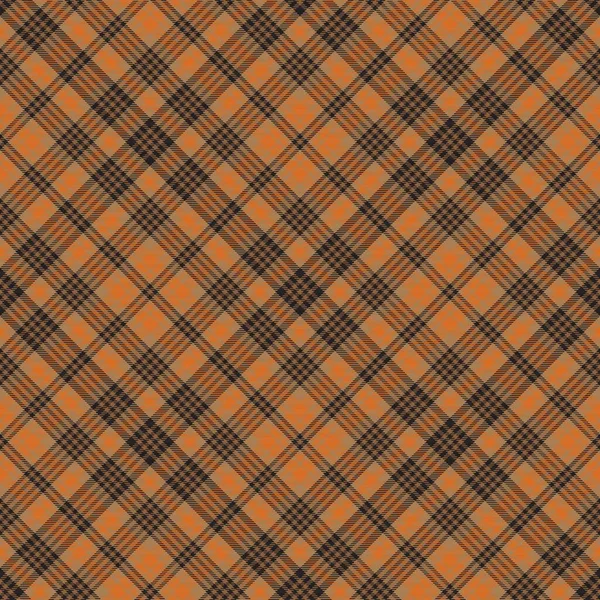 Orange Chevron Plaid Tartan Strukturiertes Nahtloses Muster Design Geeignet Für — Stockvektor