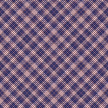 Moda tekstil ve grafikleri için uygun Pembe Donanma Sembol Kareli Tartan desensiz desen tasarımı