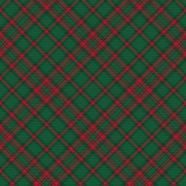 Noel Sembolü Ekoseli Tartan Moda tekstil ve grafikleri için uygun desensiz desen tasarımı