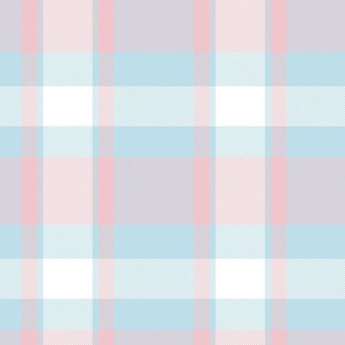 Pastel Asimetrik Ekose desenli moda tekstil ve grafikleri için uygun