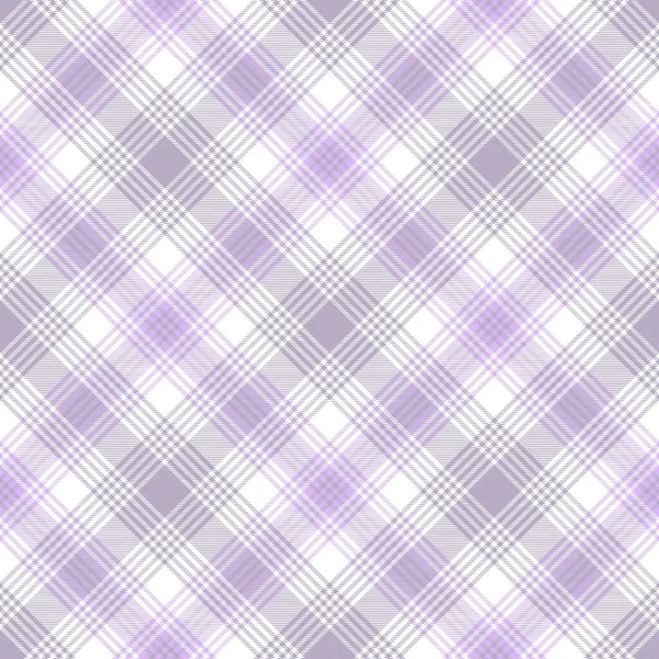 Tartan Carreaux Chevron Violet Texturé Design Sans Couture Adapté Aux — Image vectorielle