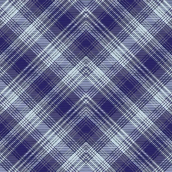 Sky Blue Chevron Plaid Tartan Texturált Varrat Nélküli Minta Design — Stock Vector