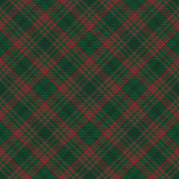 Christmas Chevron Plaid Tartan Texturovaný Bezešvý Vzor Design Vhodný Pro — Stockový vektor