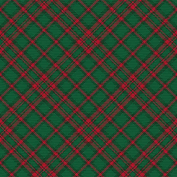 Natal Chevron Xadrez Tartan Texturizado Design Padrão Sem Costura Adequado — Vetor de Stock