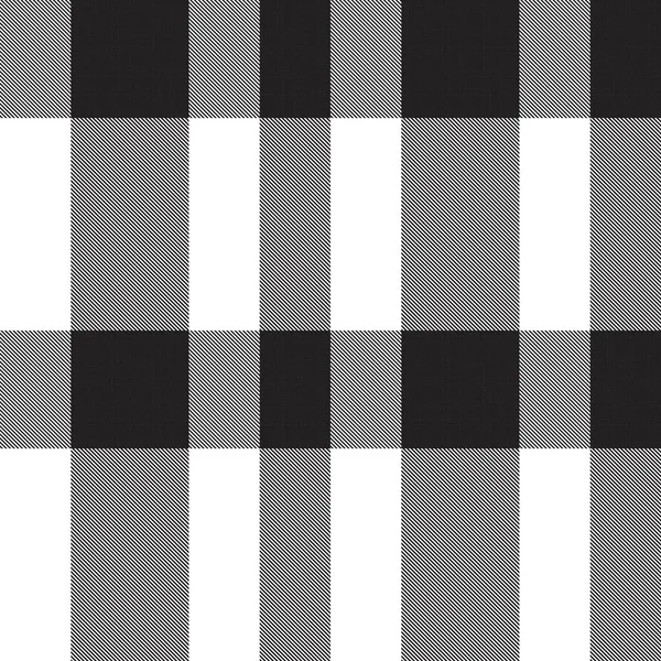 Modèle Sans Couture Texturé Carreaux Asymétriques Noir Blanc Adapté Aux — Image vectorielle