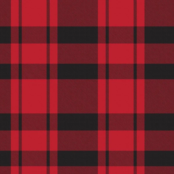 Noël Asymétrique Plaid Motif Sans Couture Texturé Adapté Aux Textiles — Image vectorielle