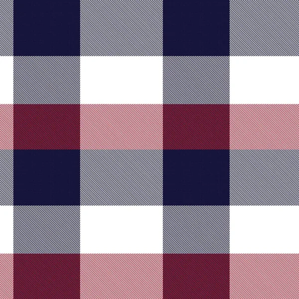 Noël Asymétrique Plaid Motif Sans Couture Texturé Adapté Aux Textiles — Image vectorielle