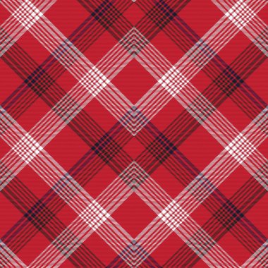 Kırmızı Sembol Ekose Tartan desenli Moda tekstil ve grafikleri için uygun kusursuz desen tasarımı