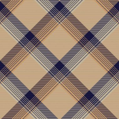 Kahverengi Sembol Ekose Tartan moda tekstil ve grafikleri için uygun desenli desen tasarımı