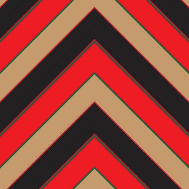 Moda tekstil ve grafikleri için uygun kırmızı Chevron köşegen çizgili dikişsiz arkaplan