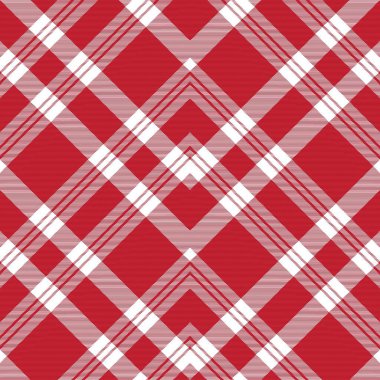 Kırmızı Sembol Ekose Tartan desenli Moda tekstil ve grafikleri için uygun kusursuz desen tasarımı
