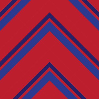 Moda tekstil ve grafikleri için uygun kırmızı Chevron köşegen çizgili dikişsiz arkaplan