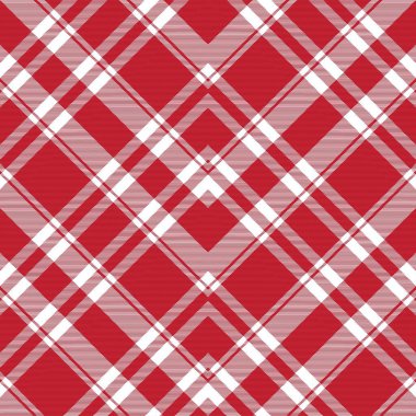 Kırmızı Sembol Ekose Tartan desenli Moda tekstil ve grafikleri için uygun kusursuz desen tasarımı