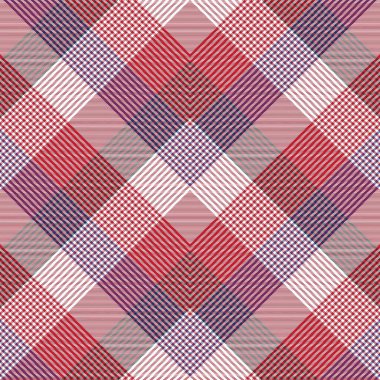 Kırmızı Sembol Ekose Tartan desenli Moda tekstil ve grafikleri için uygun kusursuz desen tasarımı