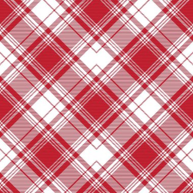 Kırmızı Sembol Ekose Tartan desenli Moda tekstil ve grafikleri için uygun kusursuz desen tasarımı