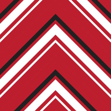 Moda tekstil ve grafikleri için uygun kırmızı Chevron köşegen çizgili dikişsiz arkaplan