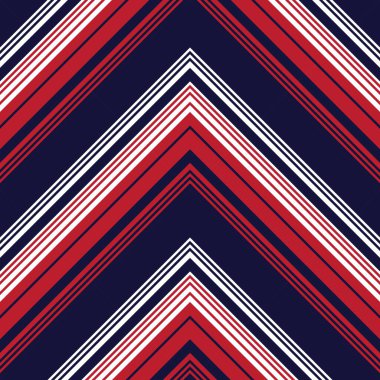 Moda tekstil ve grafikleri için uygun kırmızı Chevron köşegen çizgili dikişsiz arkaplan
