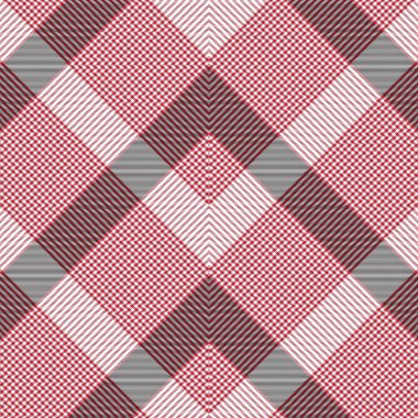 Kırmızı Sembol Ekose Tartan desenli Moda tekstil ve grafikleri için uygun kusursuz desen tasarımı