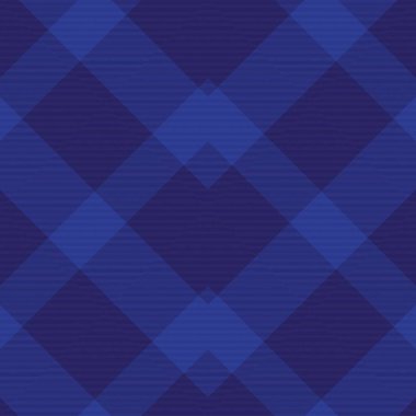 Mavi Sembol Ekose Tartan desenli Moda tekstil ve grafikleri için uygun kusursuz desen tasarımı