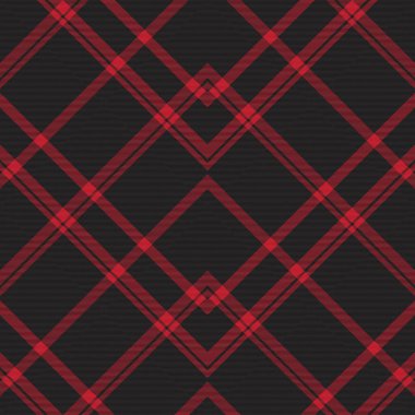 Kırmızı Sembol Ekose Tartan desenli Moda tekstil ve grafikleri için uygun kusursuz desen tasarımı