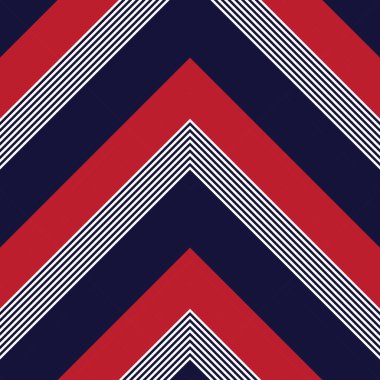 Moda tekstil ve grafikleri için uygun kırmızı Chevron köşegen çizgili dikişsiz arkaplan