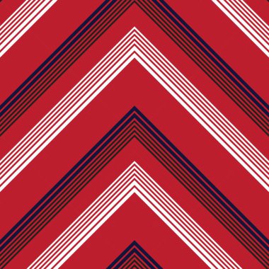 Moda tekstil ve grafikleri için uygun kırmızı Chevron köşegen çizgili dikişsiz arkaplan