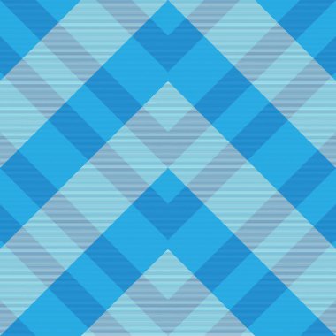 Mavi Sembol Ekose Tartan desenli Moda tekstil ve grafikleri için uygun kusursuz desen tasarımı